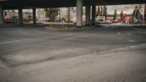 Świeżo wyremontowana nawierzchnia ulicy Hutniczej w Gdyni